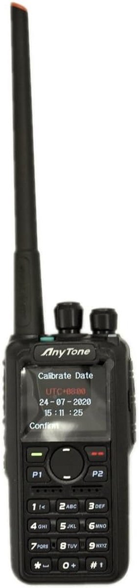 DMR & Analoge FM Portofoon met APRS, GPS en Bluetooth - 2G ROM