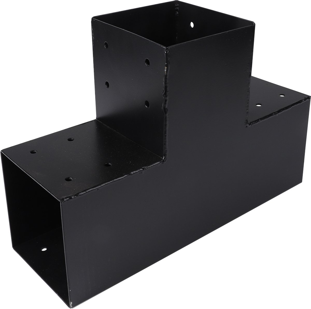 Starx paalverbinder - type-T - 12 x 12 cm - zwart