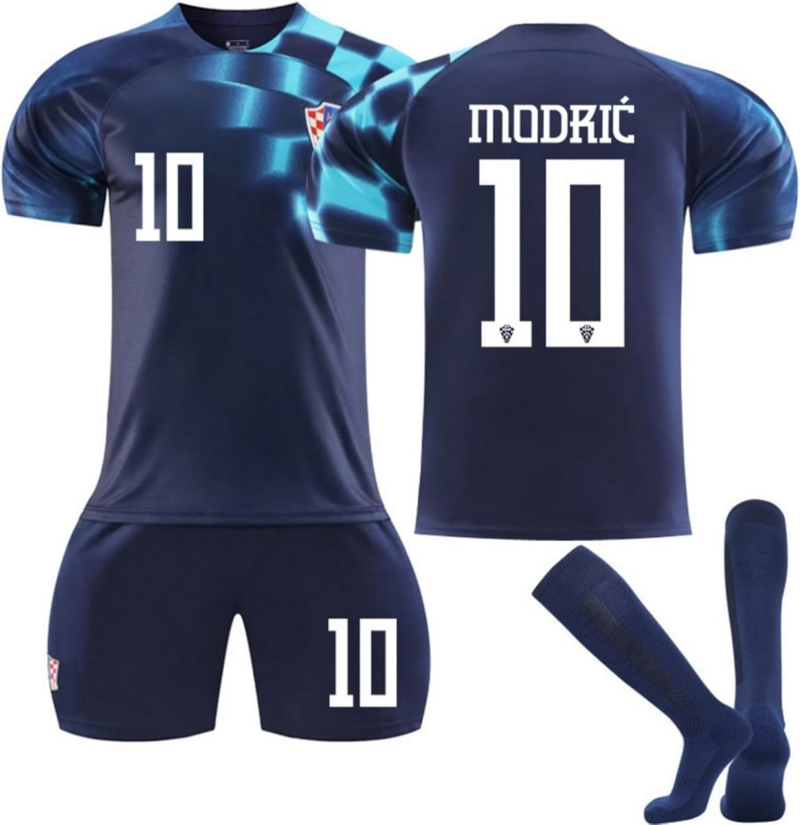 Kinderset Voetbalshirt met Broek en Sokken voor Jongens en Volwassenen