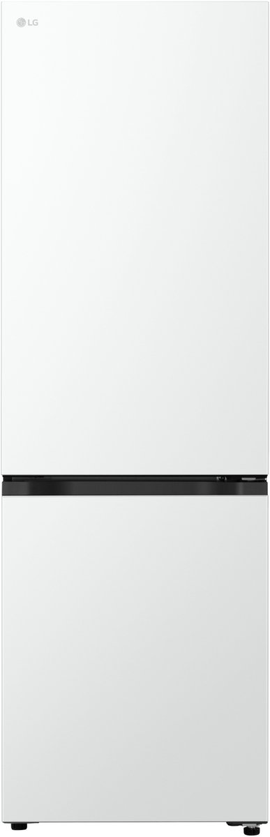 LG GBBSJ10DSW koel‑vriescombinatie 375L met NoFrost, DoorCooling+ voor snelle en gelijkmatige koeling, LinearCooling voor langdurige versheid en ThinQ slimme bediening
