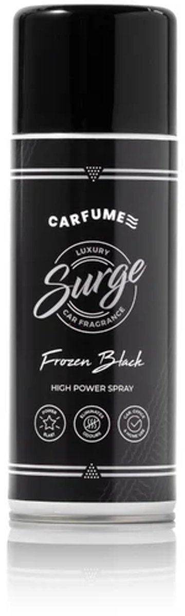 Carfume - Aerosol Carairfreshner - Frozen Black