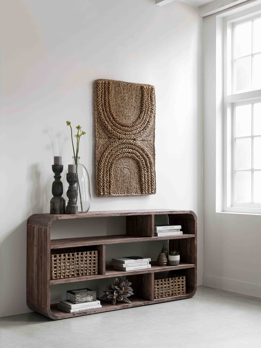 MUST Living Dresser Corso,85x160x40 cm, extreme rustic teakwood