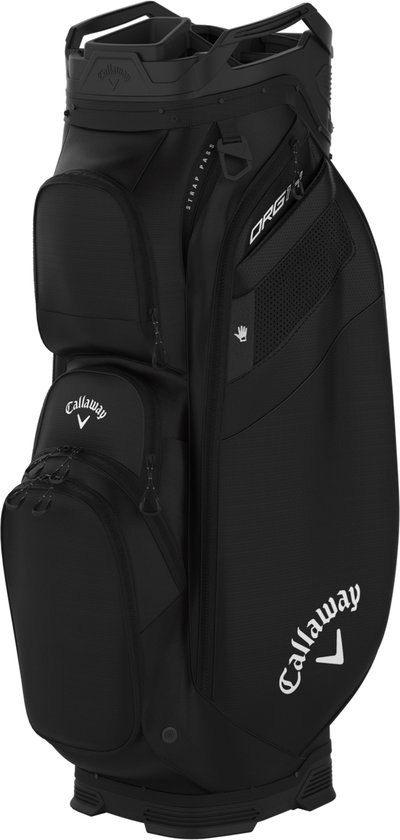 Sac de golf Callaway Org 14 - Sac chariot - Zwart