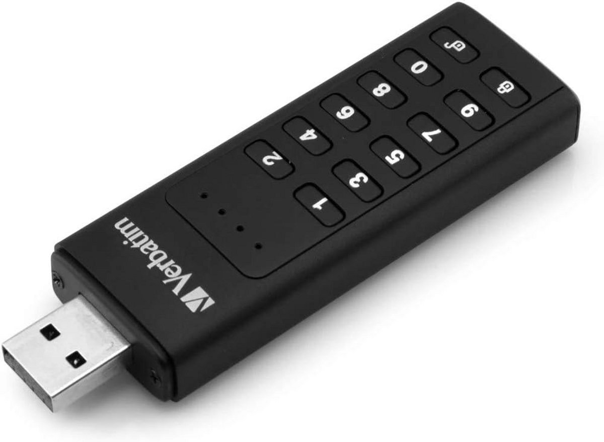 USB 3.0 Stick 32 GB met Toetsenbord en Hardware Encryptie