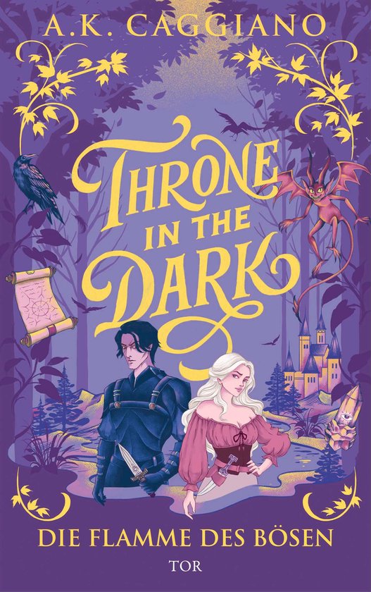 Villains & Virtues 1 - Throne in the Dark - cover
