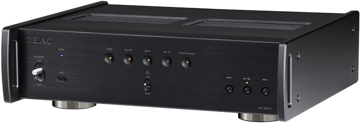 TEAC NT-507T Netwerk audio transport, Zwart