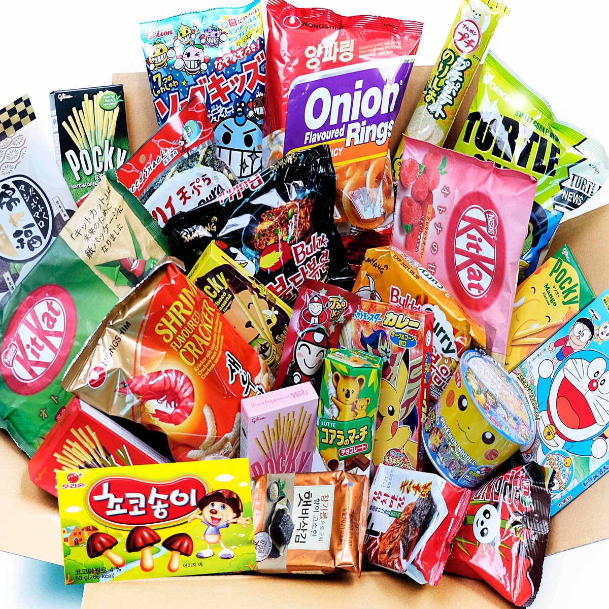 Japans Snoep - Koreaanse Snack Noedel Box - Goedgevuld