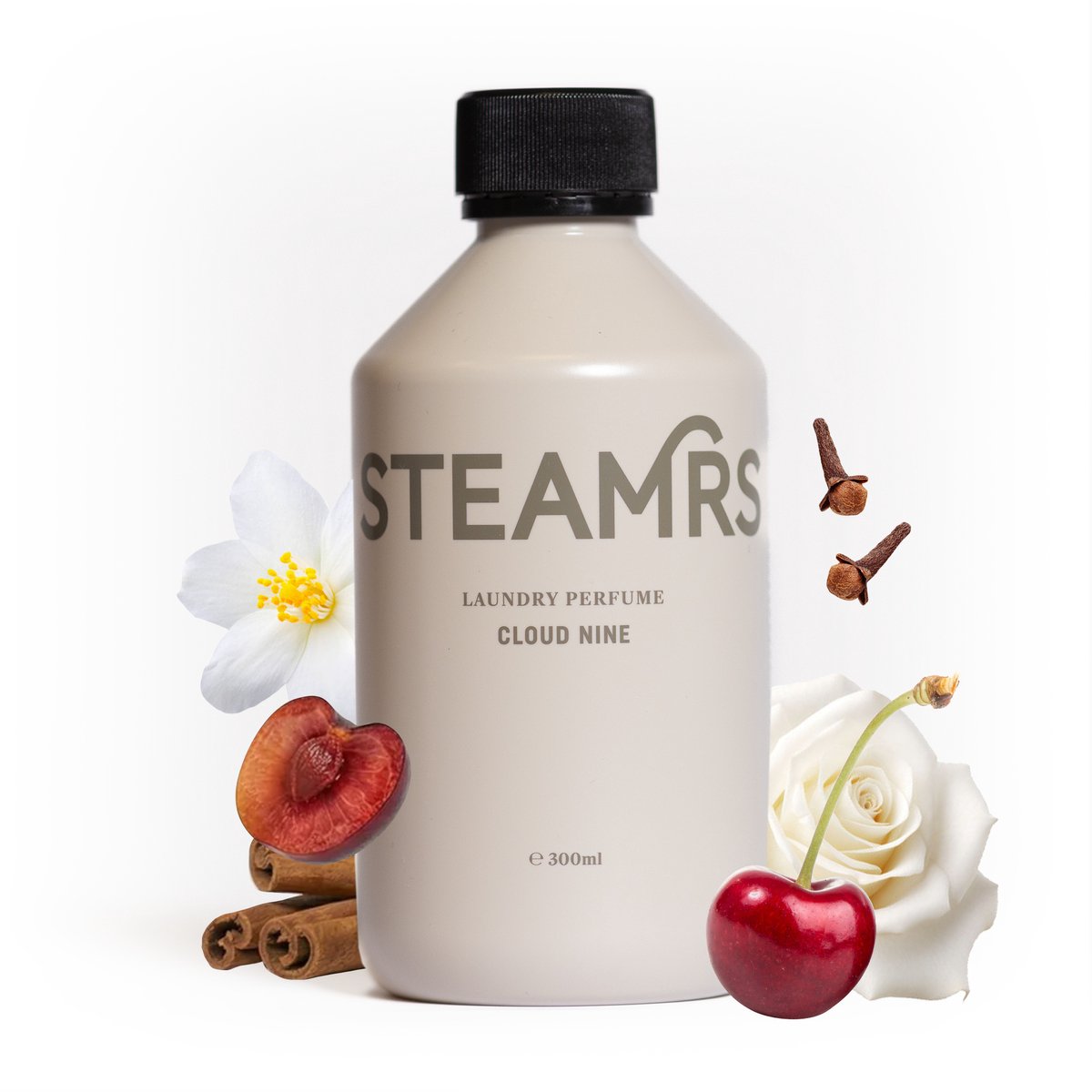STEAMRS - Luxe Wasparfum - Cloud Nine - 300 ml Designer parfum voor je kleding - 30-40 wasbeurten - Verzorgend voor textiel