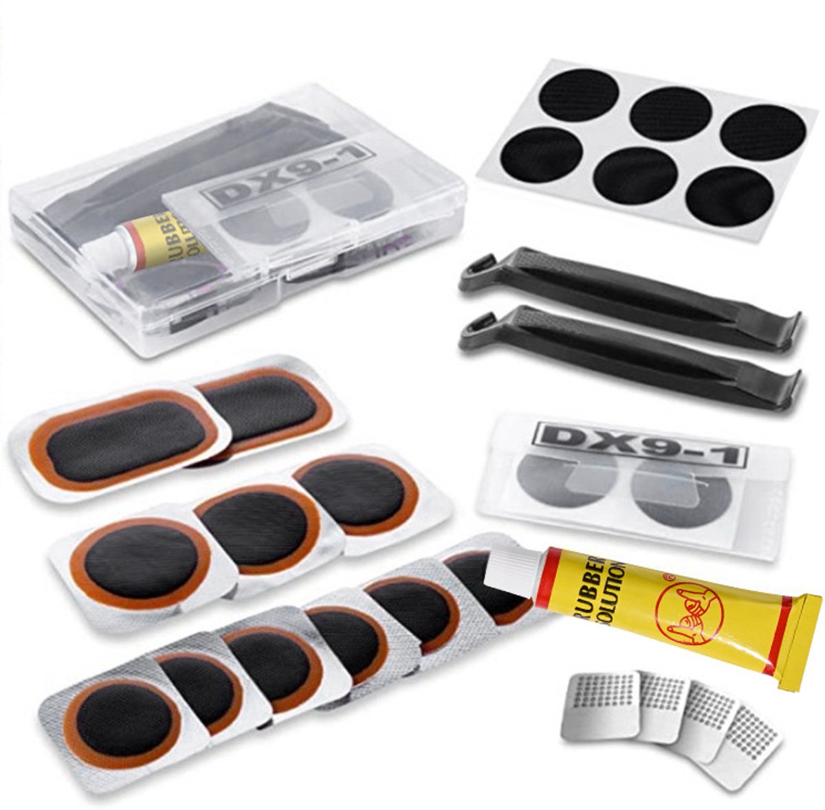 RAMBUX® - Bandenreparatie Set – Tubeless – Compact – Inclusief Plakset