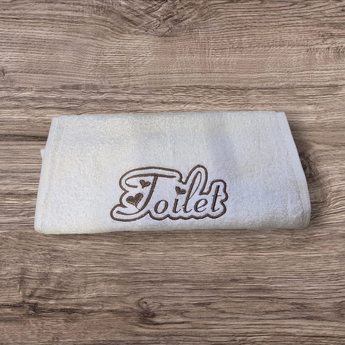 Gastendoekje, Toilet handdoek, Geborduurde handdoek, Geborduurde gasten doek, Toilet, WC handdoekje, Handdoek met tekst, XLX®