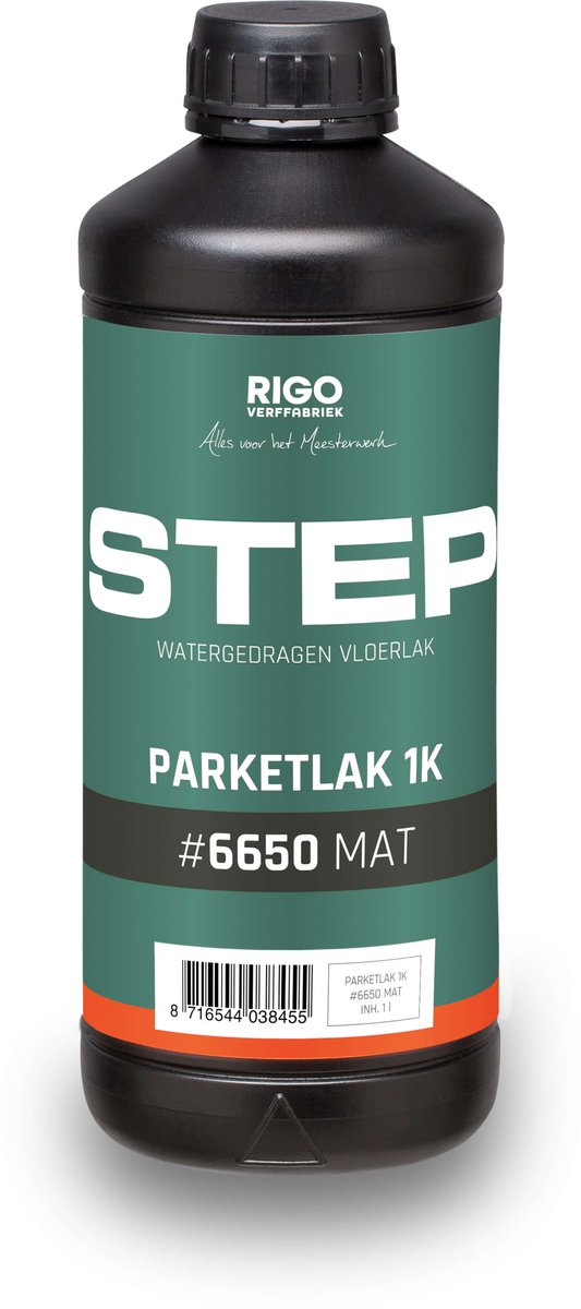 STEP Parketlak 1K Mat #6650 - 1 liter