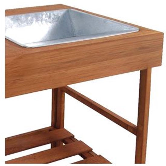 Esschert Design - Table d'empotage en bois dur