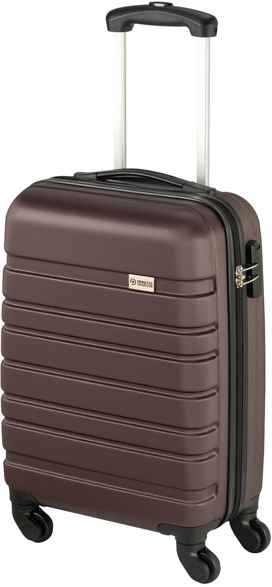 Princess Traveller Singapore - Handbagage Koffer - 55x35x20cm - 34L - Lichtgewicht Trolley - Bordeaux