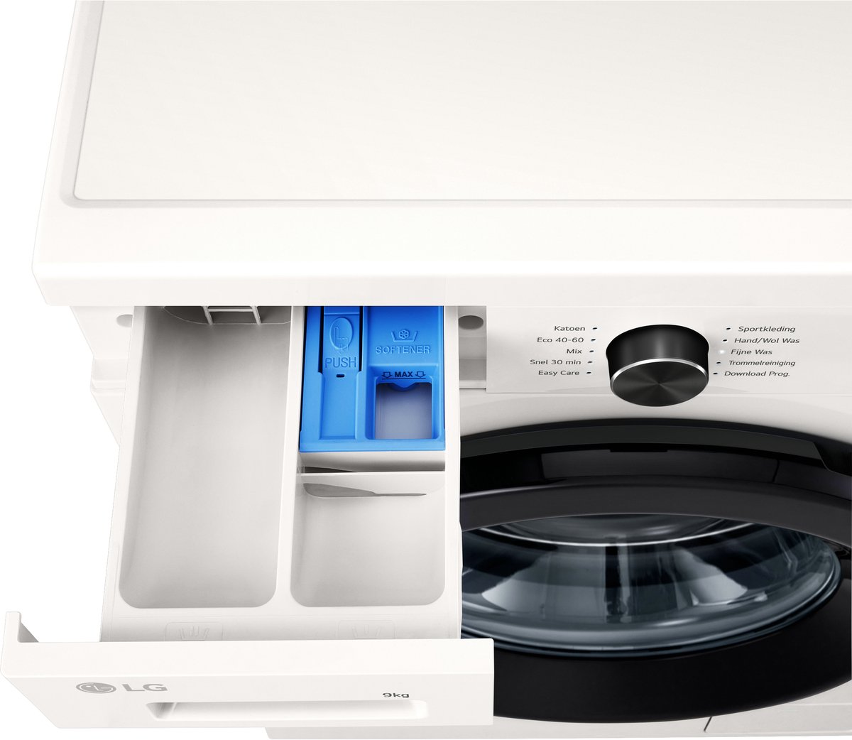 LG F4X1009NWK wasmachine 9 kg met Inverter Direct Drive voor stiller, duurzamer wassen - Spa Steam™ verwijdert allergenen en verzorgt stoffen - 6 Motion voor optimale bewegingen - Energieklasse A. — afbeelding 6