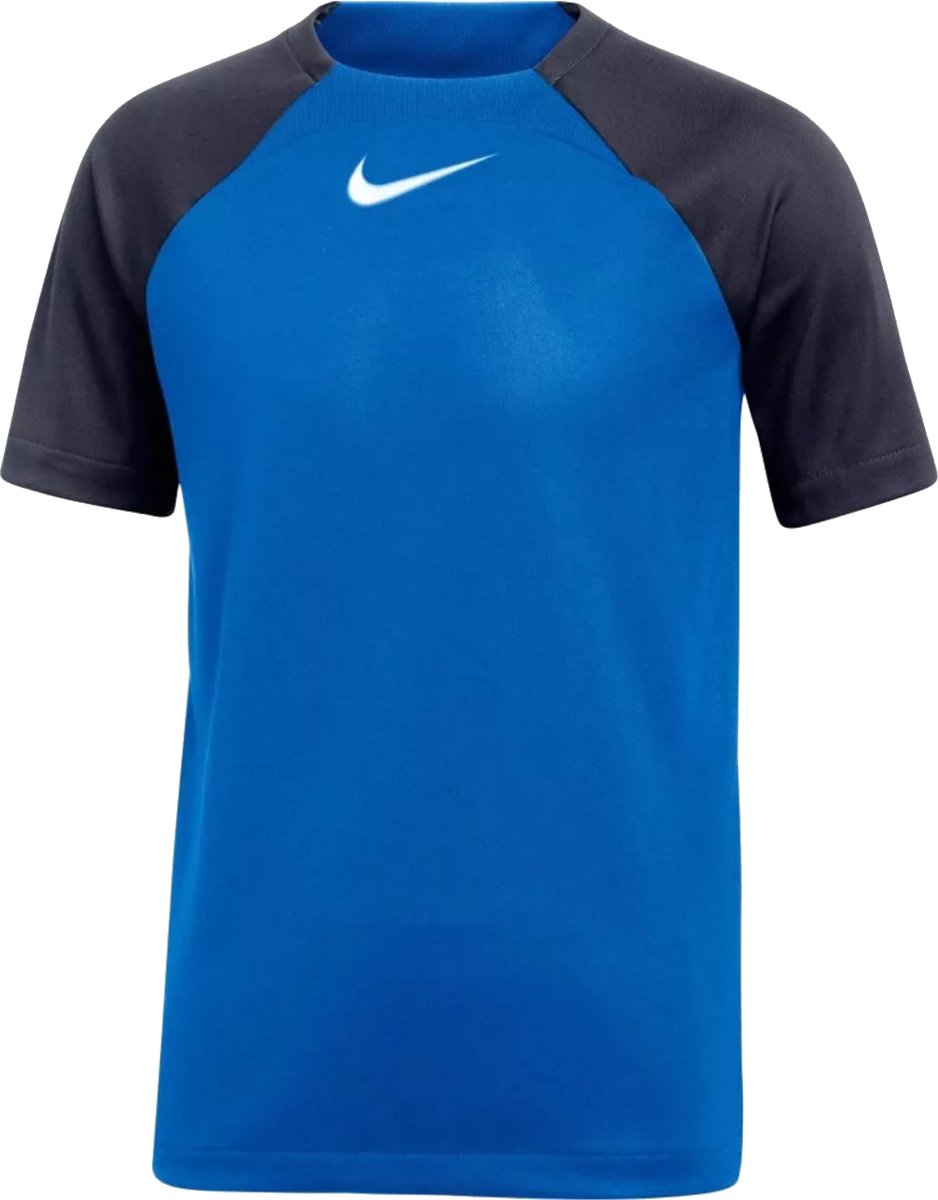Nike DF Academy Pro SS Jr Top voor een jongen T-shirt Blauw