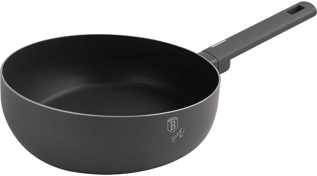BerlingerHaus 8119 - Wokpan - Flipover - 26 cm - Anthracite collection