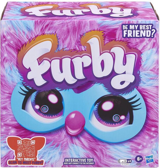 Furby Cotton Candy - Nederlandstalig - Interactieve knuffel