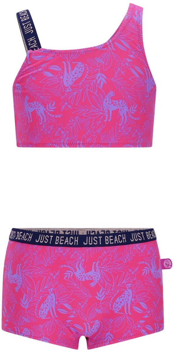 Just Beach J601-5014 Meisjes Bikini Jungle maze Maat 110-116