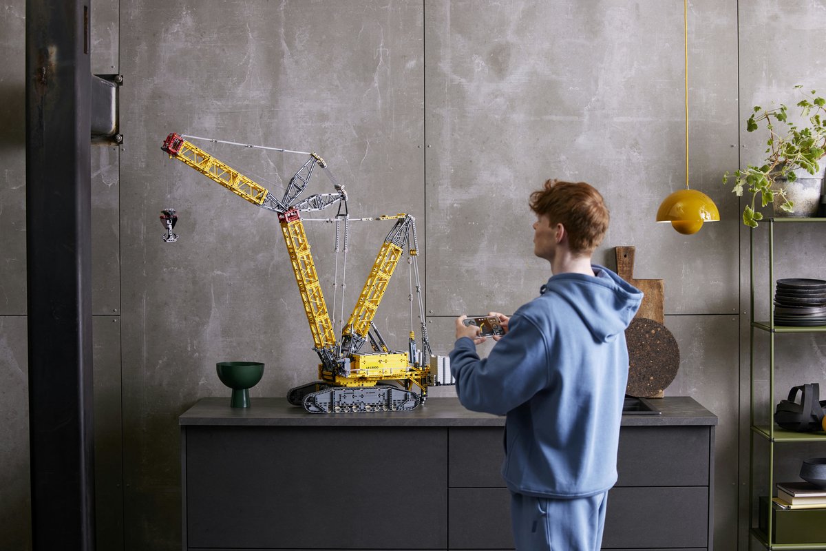 LEGO Technic Liebherr Rupsbandkraan LR 13000 Kraan met Afstandsbediening voor Volwassenen - 42146 — afbeelding 14