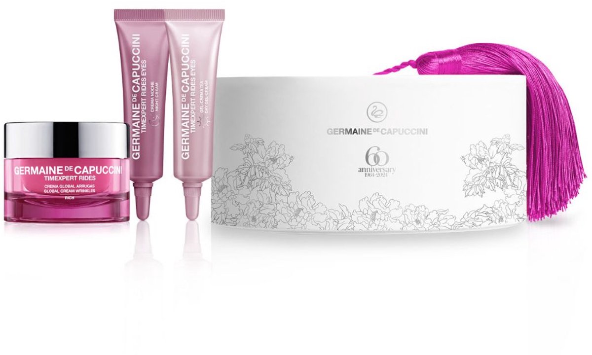 Germaine De Capuccini Pack Beauty Ritual Timexpert Rides Rich 50ml+ 2 x oogcreme dag en nacht