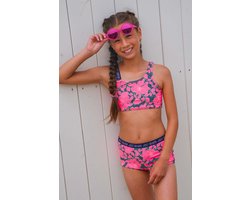 Just Beach J601 - 5014 Meisjes reversible Bikini roze