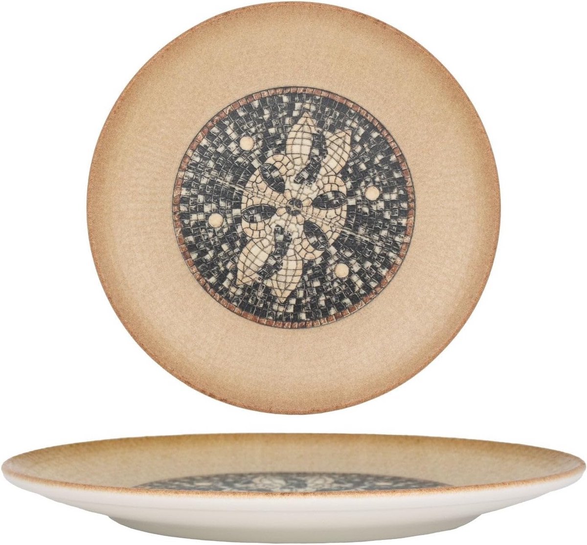 Dinerborden Porselein 27 cm - Set van 6 - Oven- & Vaatwasserbestendig