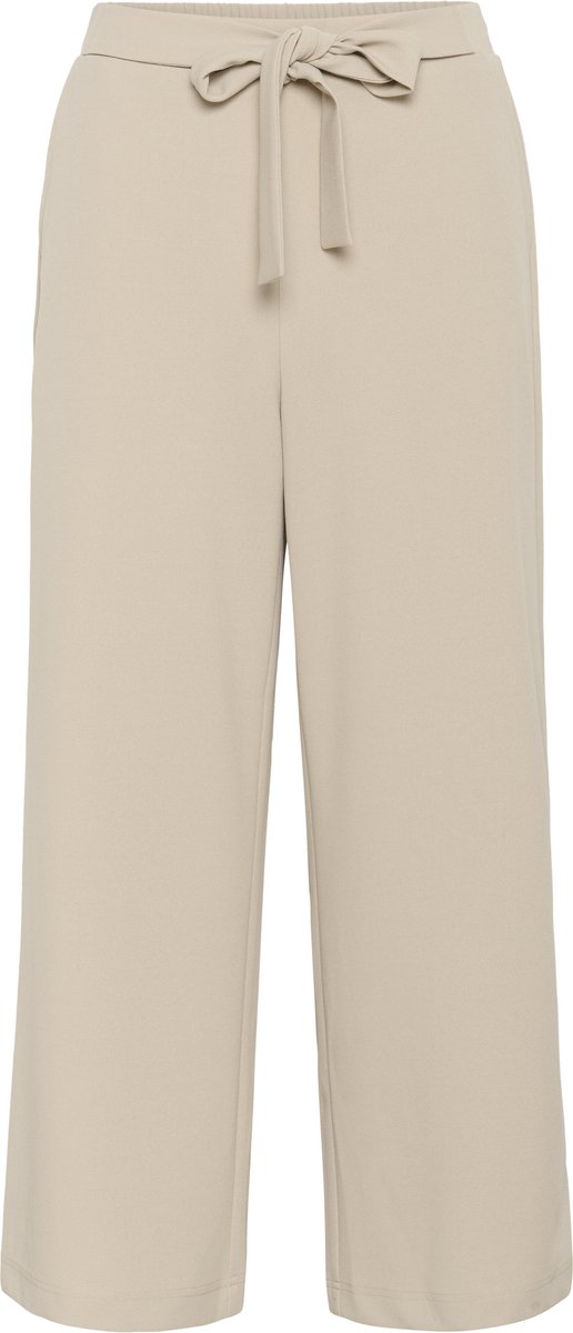 Kaffe KAphoebe Pants Cropped Dames Broek - Feather Gray