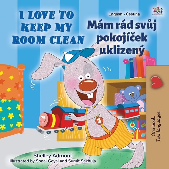 English Czech Bilingual Collection- I Love to Keep My Room Clean (English Czech Bilingual Children's Book)