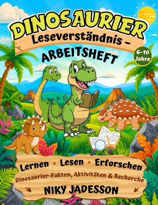 Dinosaurier Leseverständnis - Arbeitsheft - cover