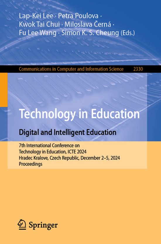 Communications in Computer and Information Science2330- Tech ... - cover