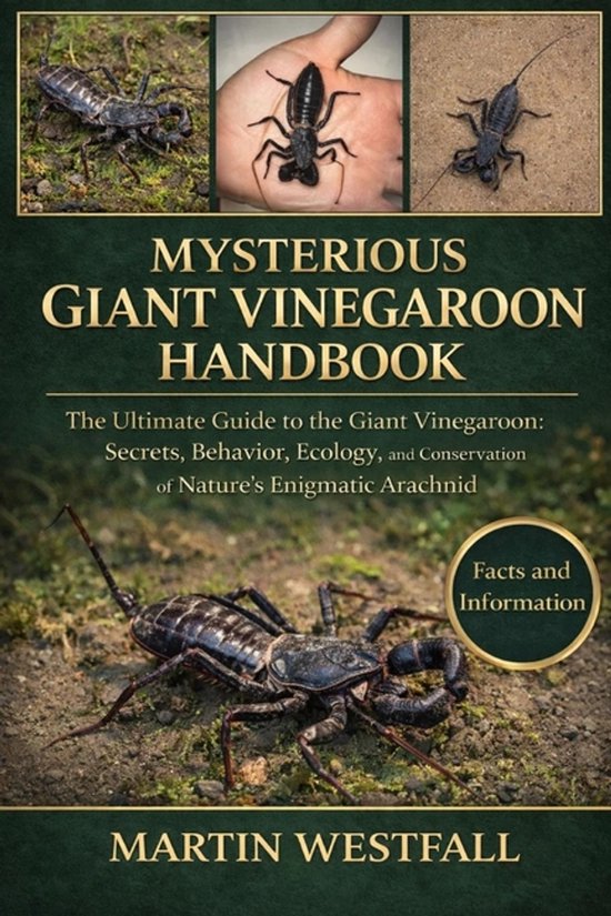 Mysterious Giant Vinegaroon Handbook - cover