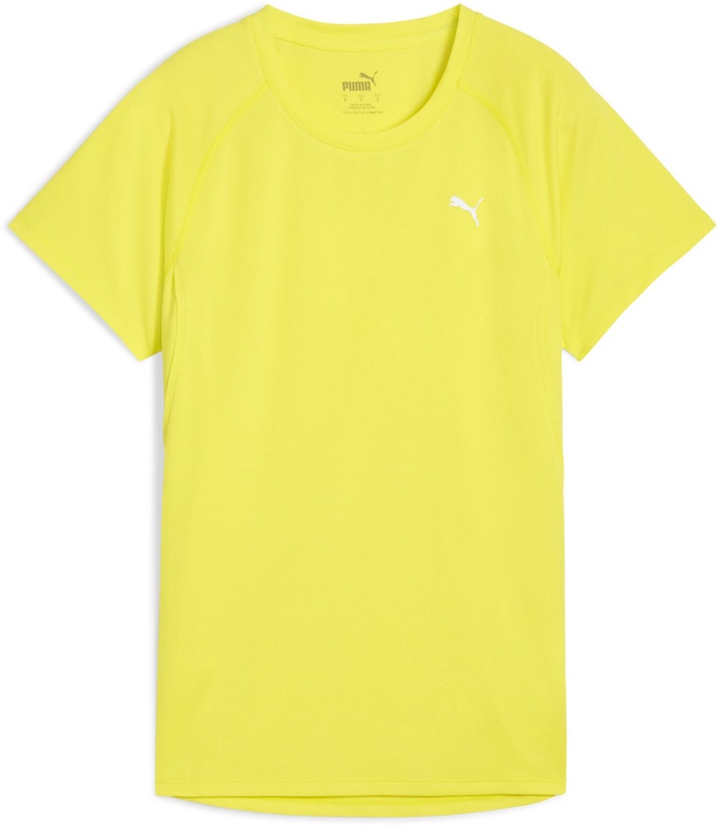 Puma Damen Shirt W RUN VELOCITY TEE POLY 526578 -XS Lemon Sherbert