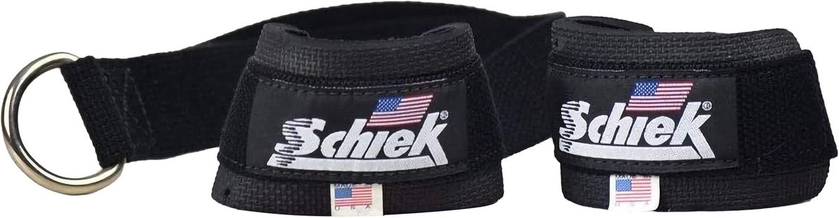 Buikband voor Kabels - Fitness Accessoire - Kracht Training - Verstelbare Band - 150 gram - Zwart