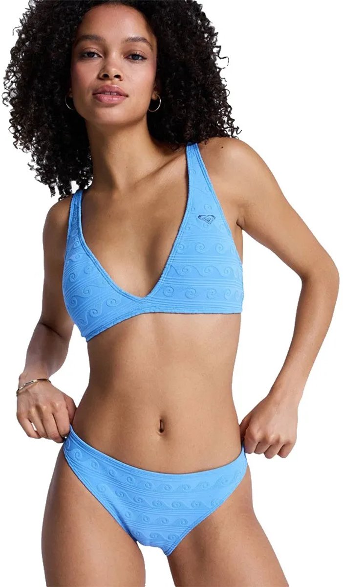 Roxy Paradise Wave Elong Triangle Mod Bikini XS Vrouw Zilver