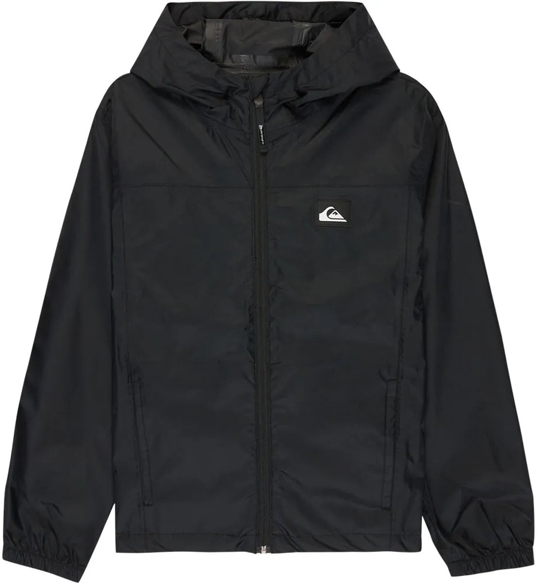 Quiksilver Overcast 3k Tape Regenjas 16 Years Jongen Zwart