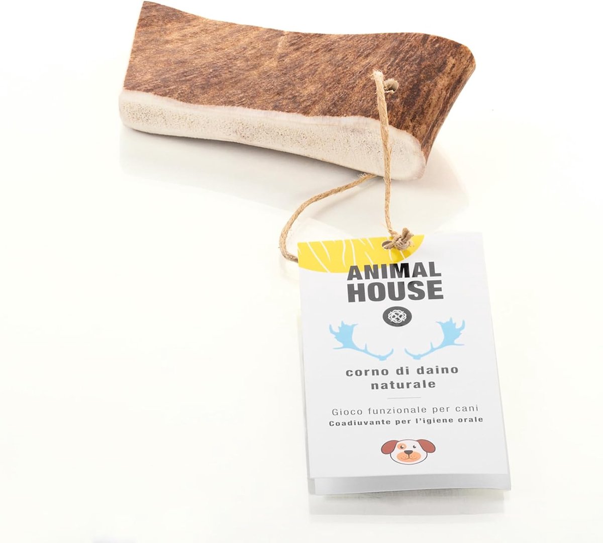 Honden Kauwgewei - Natuurlijk Knaagmateriaal - Tandhygiëne Hond - 100% Natuurlijk - Maat S