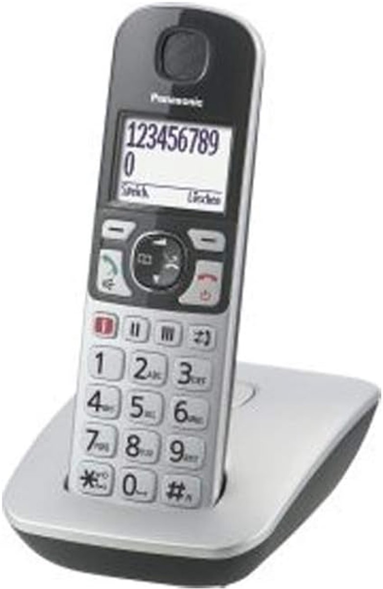 Senioren Telefoon - Draadloze Vaste Telefoon - Gemakkelijk Bellen - Noodoproep Functie - 5.3 x 3 x 17.6 cm