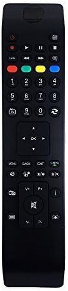 TV Afstandsbediening - Universele Controller - Televisie Bediening - Ergonomisch Ontwerp