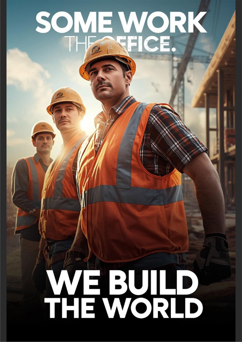 Huurdies - Poster - We build the world - A2