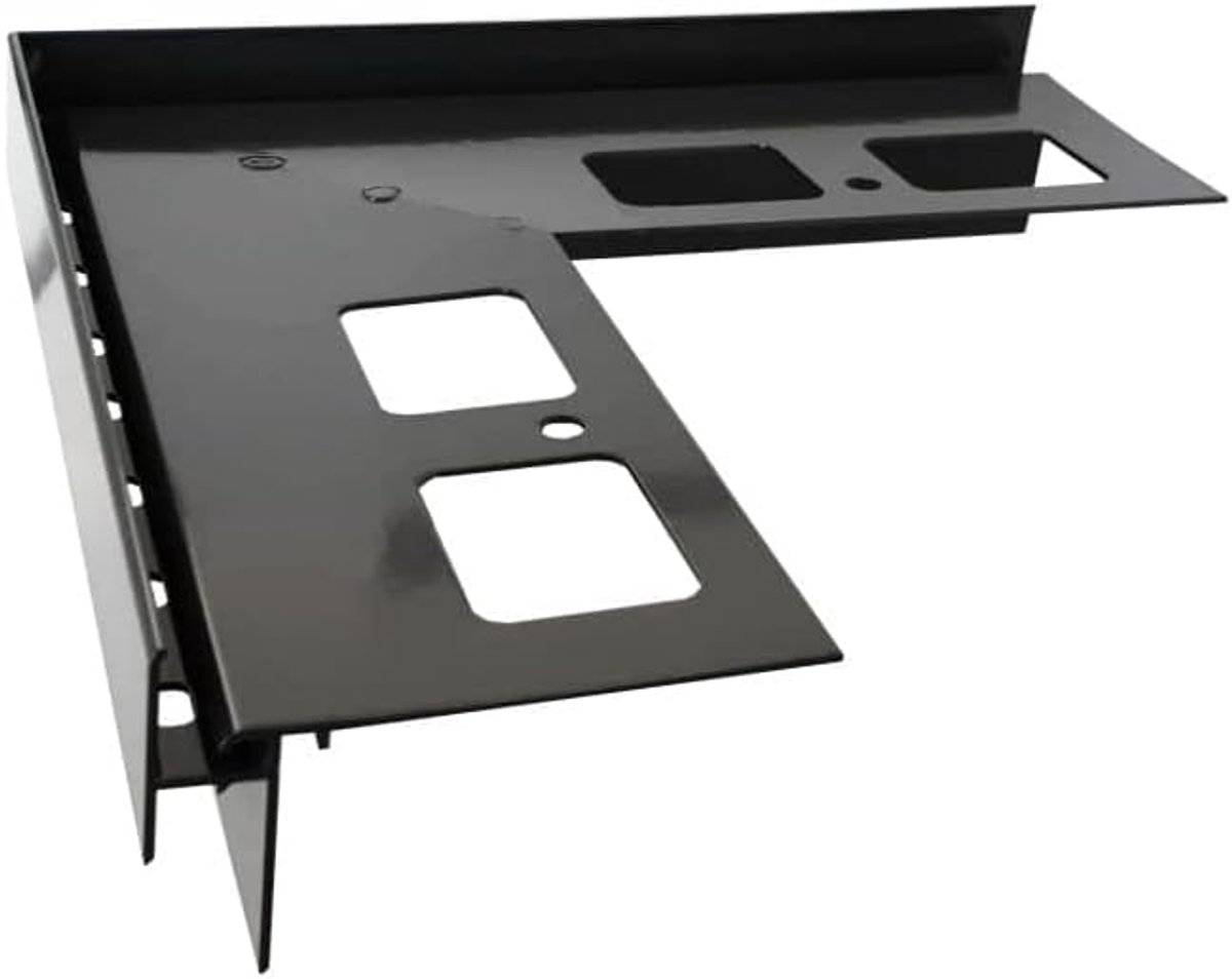 Hoekprofiel Balkon - Dakrandprofiel Terras - Randafwerking Tegels - 100% Corrosievrij Alum