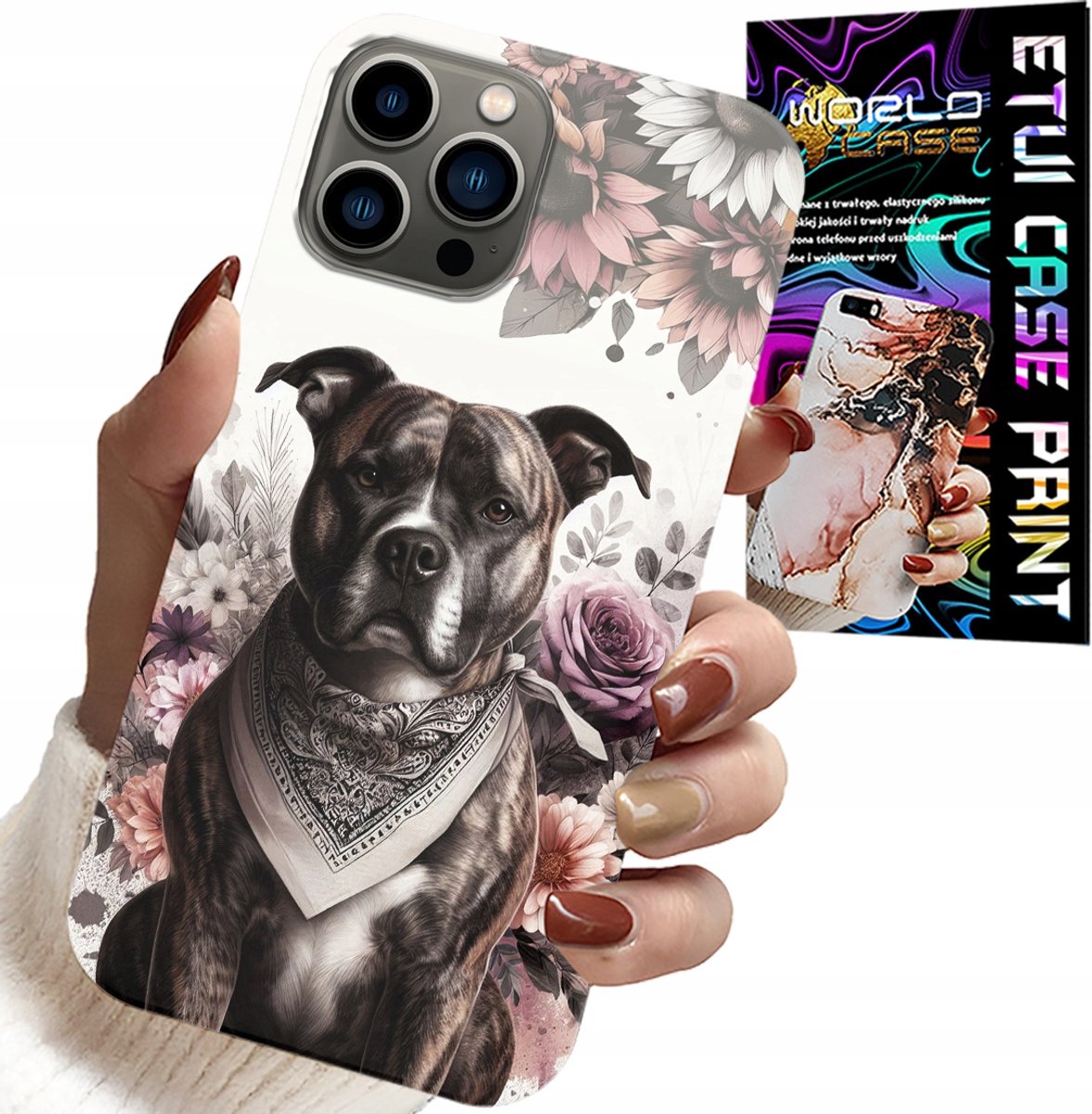 HOESJE VOOR IPHONE 11 PRO - ACHTERKANT MET PITBULL EN GEVAARLIJKE HONDEN
