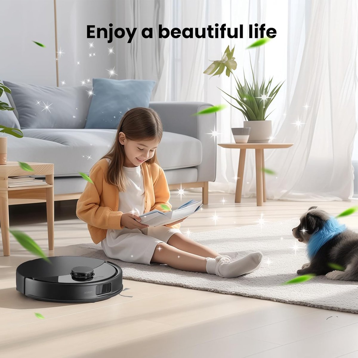 13 stuks vervangende accessoires geschikt voor Roborock Q10 VF+/PF robotstofzuiger - 1 hoofdborstels, 4 zijborstels, 4 HEPA-filters, 4 dweilpads — afbeelding 4