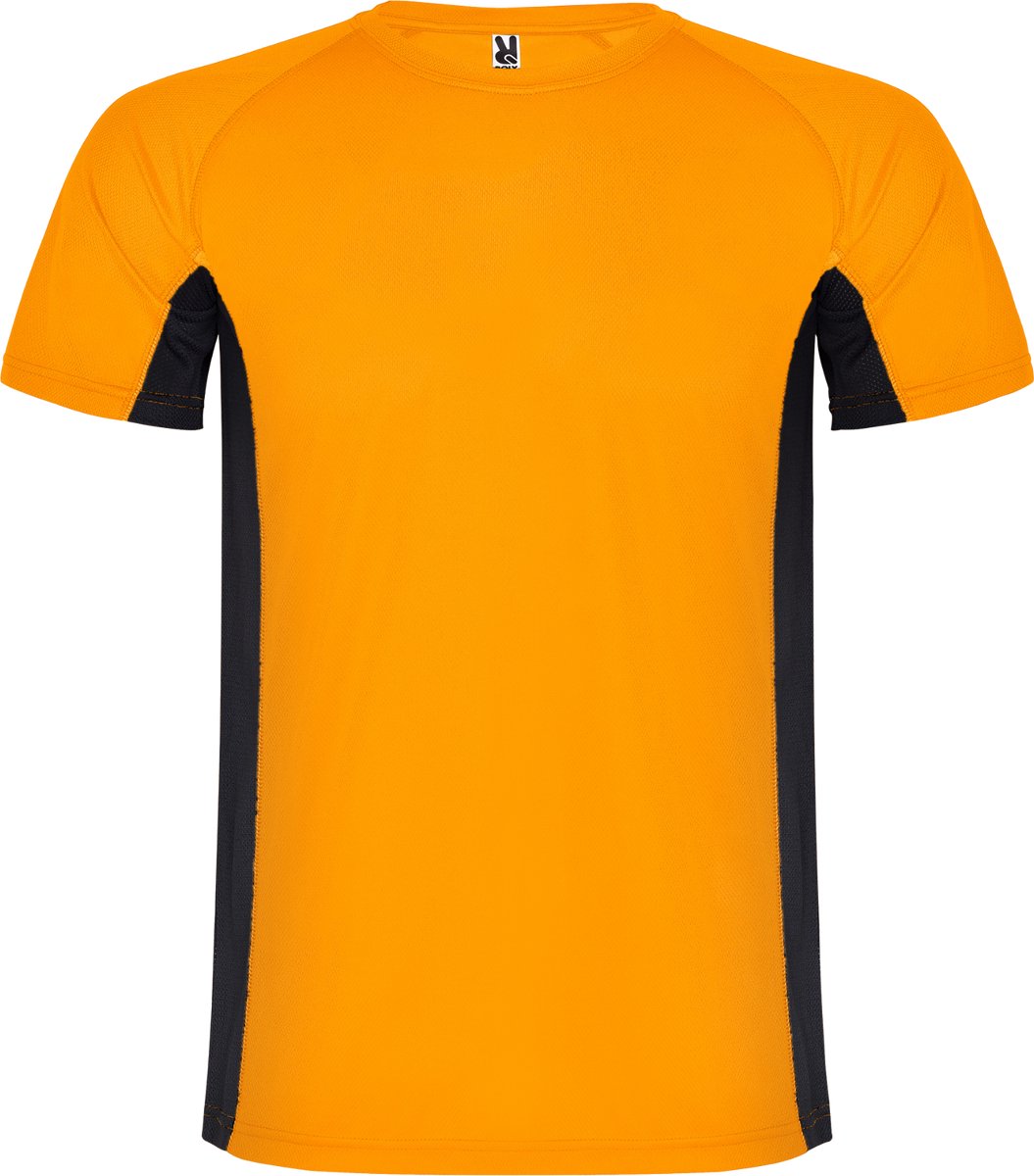 SPORT-T-SHIRT - SHANGHAI 6595 - ORANJE MAAT 12