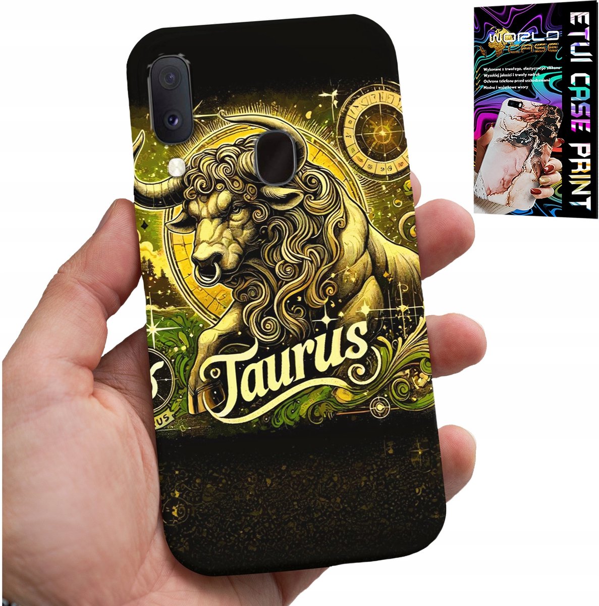 HOESJE VOOR SAMSUNG GALAXY A20E - STERRENBEELD STIER ASTRONOMIE HOESJE
