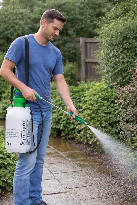 C-line Marine Drukspuit 5 Liter - Tuinsproeier voor Onkruidverdelger en Groene Aanslag - Drukspuit met Lans van Merkloos	 — afbeelding 5