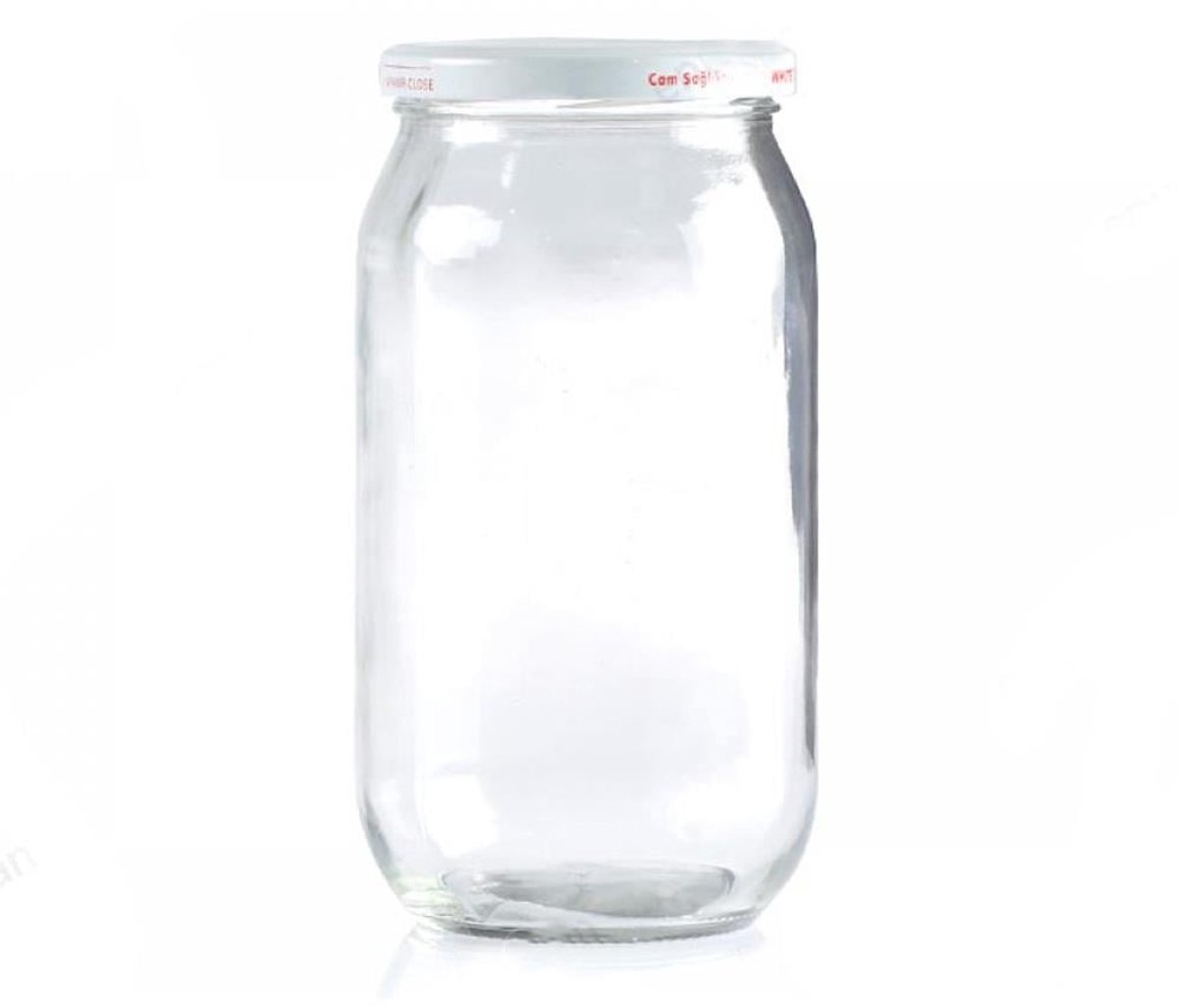 Glazen pot 1 liter (1000cc)