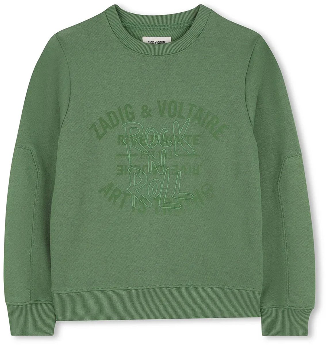 Zadig & Voltaire X60583 Sweatshirt Groen 8 Years Jongen