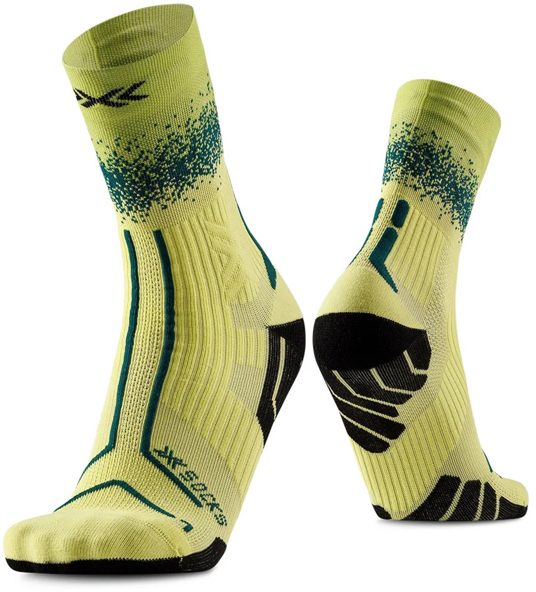 X-socks Trailrun Terraskin Perform Crewsokken Groen