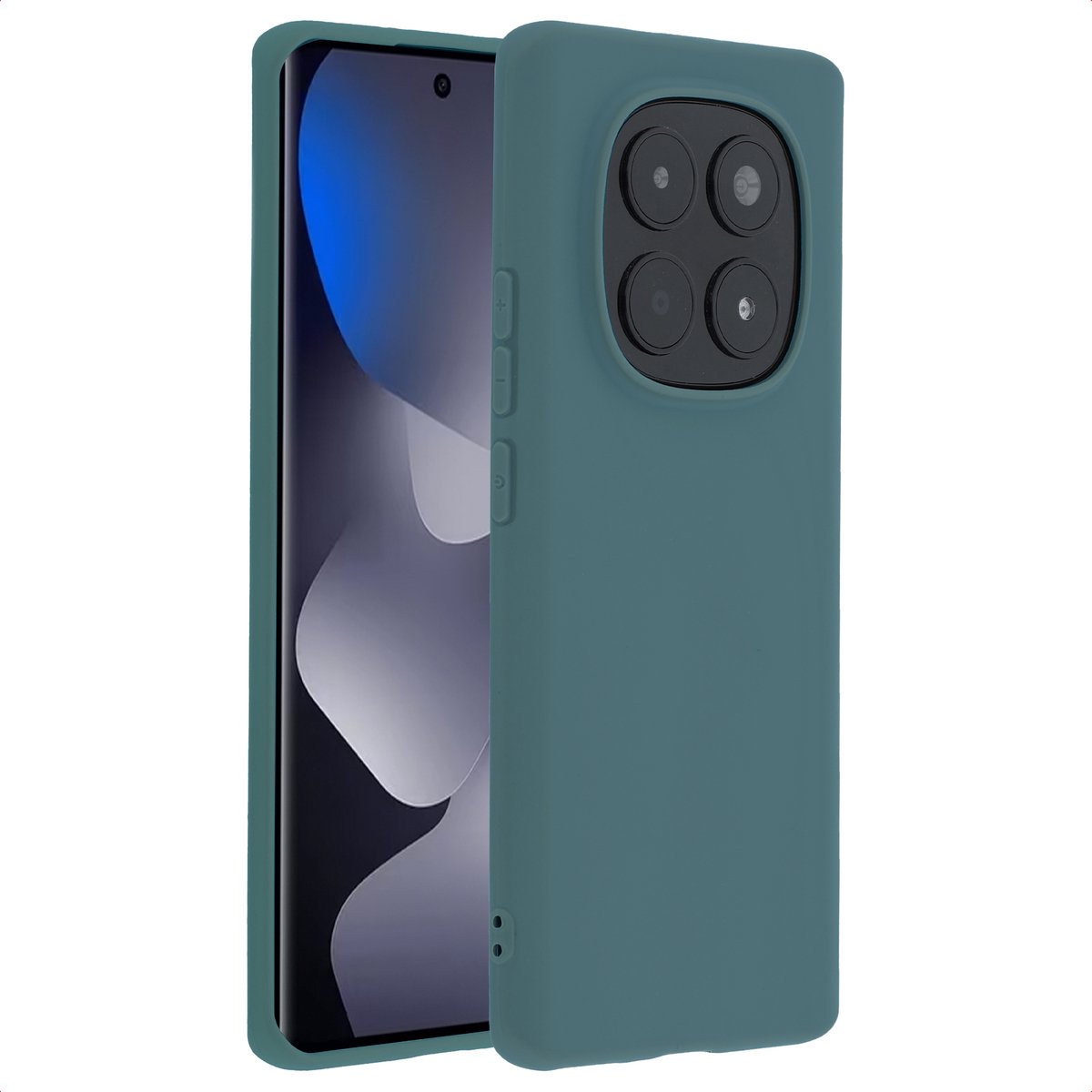imoshion Hoesje - Geschikt voor Xiaomi Redmi Note 15 (4G) - Color Backcover - Pine Green
