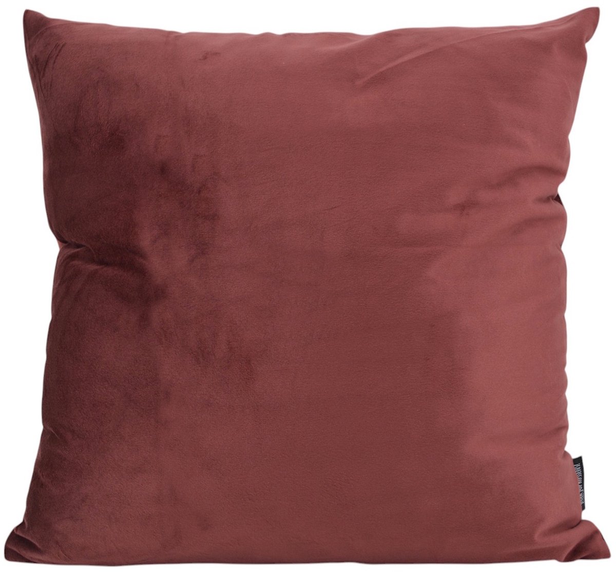 Gek op Kussens! Sierkussen Velvet Kastanje | 45 x 45 cm | Polyester
